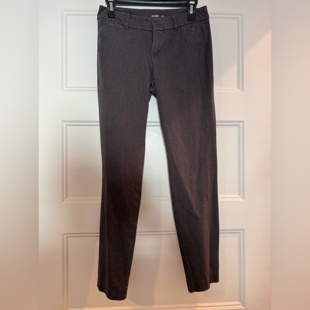 Old Navy Charcoal Pixie Pants - image 1